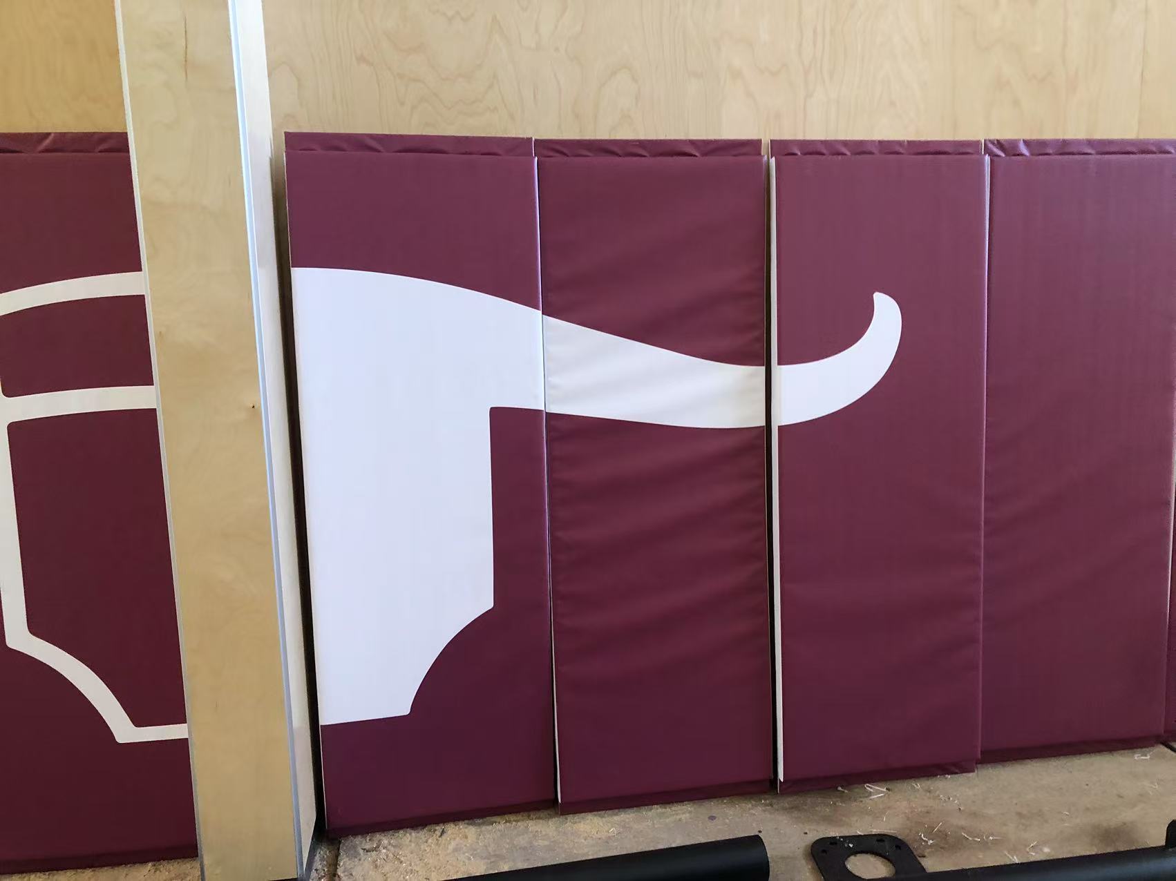 LDK Custom Hockey Ice Rink Impact Wall Mat - Indoor Skating Rink Bumper Pad with Personalized Options