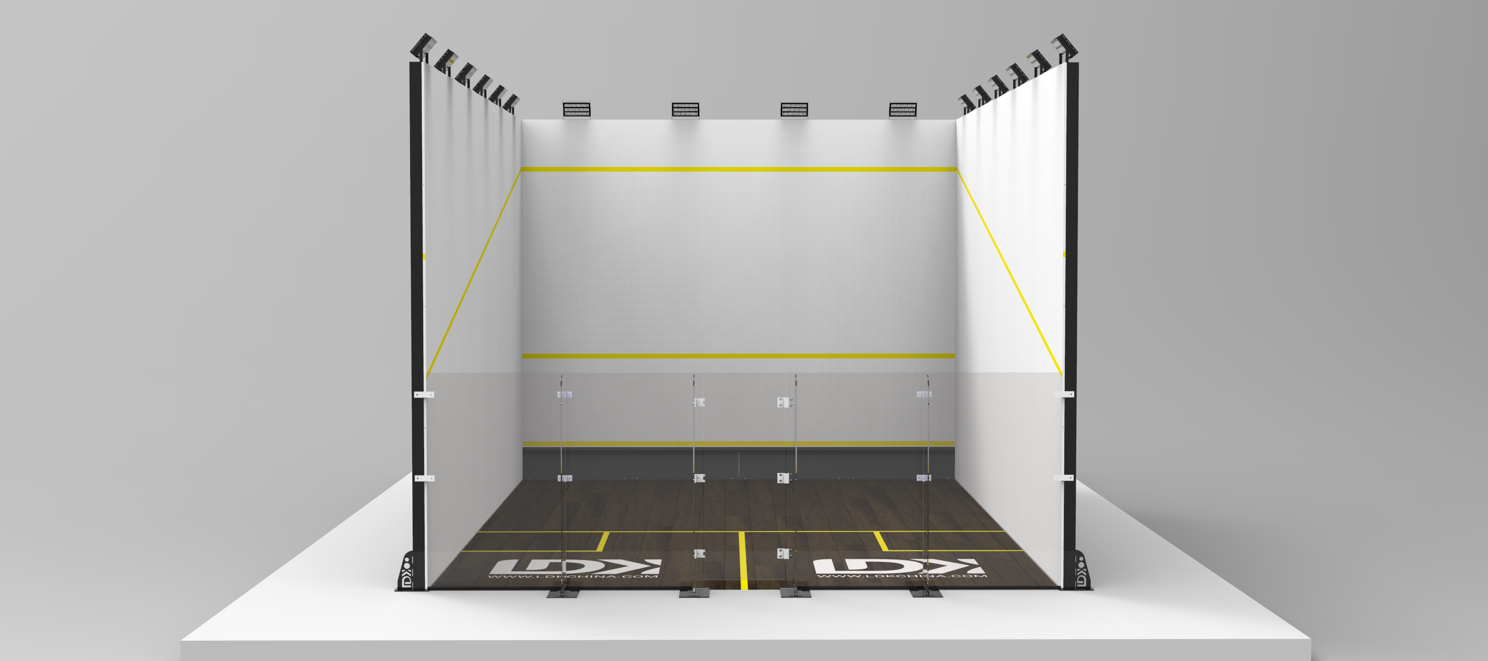 Inside Glass Squash Courts Squash Court Back Wall Glass Squash Court Glass Door Lock