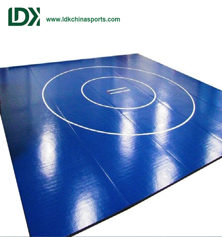 Wholesale closed-cell wrestling mat cover vinyl mat