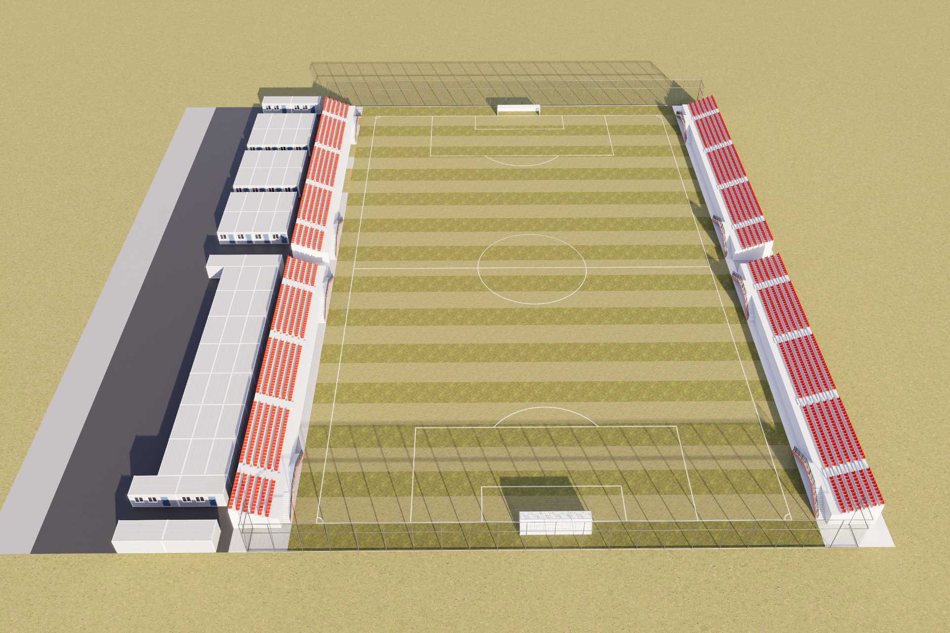 LDK Maker Custom Seating System for Outdoor Football Fields Tailored for Club Activities & Large-Scale Events